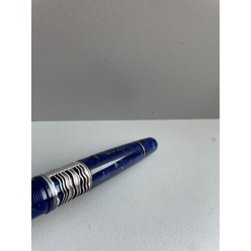 PENNA STILOGRAFICA DELTA CAPRI BLUE GROTTO EDIZIONE LIMITATA ARGENTO 925 ORO 18K