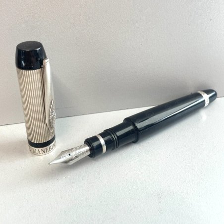 PENNA STILOGRAFICA VALLECCHI 99 HIC MANEBIMVS OPTIME EDIZIONE LIMITATA arg 925