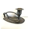 ANTICO PORTACANDELE BUGIA LUME  WMF Art Nouveau Liberty BOUGEOIR à MAIN 1900