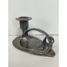 ANTICO PORTACANDELE BUGIA LUME  WMF Art Nouveau Liberty BOUGEOIR à MAIN 1900