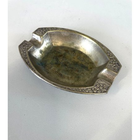 POSACENERE METALLO COLLEZIONE Grands Vins J.Chaigeau&C DE BORDEAUX ART NOUVEAU