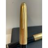 2 PZ PENNA STILOGRAFICA AURORA 88 DORATA NERA FOUNTAIN PEN ITALY BOX ANNI '60