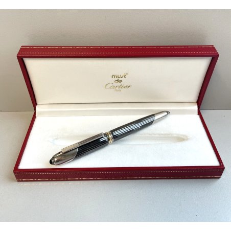 PENNA STILOGRAFICA CARTIER PANTHERE TRINITY ACCIAIO BRUNITO FOUNTAIN PEN BOX