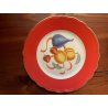 SET 12 pz PIATTI FRUTTA DESSERT Richard Ginori  10457 VINTAGE DECORATO a MANO