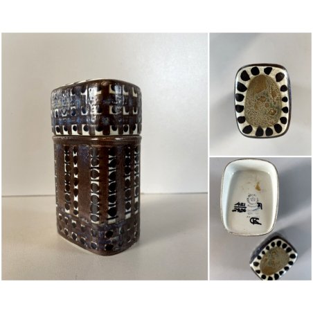 SCATOLA COPERCHIO PORCELLANA DESIGN kari Christensen 421-2926 Royal Copenhagen