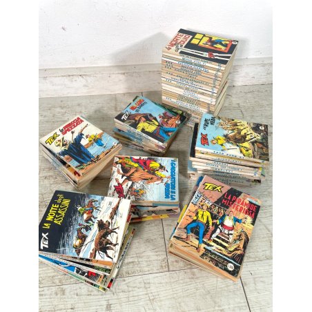 GRANDE LOTTO 99 TEX WILLER 250 300 400 500 600 700 800 LIRE FUMETTO COLLEZIONE