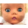 RARA BAMBOLA VINTAGE DOLL MARCHIO Ratti VINILE VESTITINO ORIGINALE 40 cm/h '60