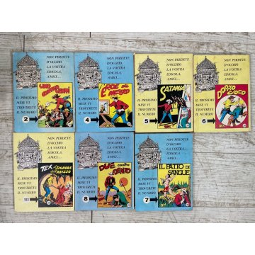 GRANDE RARO LOTTO 79 TEX WILLER 350 LIRE FUMETTO COLLEZIONE GIAN LUIGI BONELLI