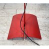 LAMPADA DA TERRA DESIGN ANNI 90 VINTAGE METALLO 1 PUNTO LUCE FLOOR LAMP PIANTANA