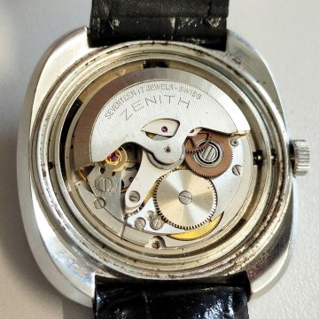 ZENITH Automatic 28800 OROLOGIO POLSO cal 2562PC Vintage Wrist Watch DATA montre