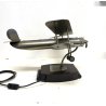 LAMPADA TAVOLO METALLO Art Deco DESK LAMP BIPLANE AIRPLANE SCULPTURE VINTAGE '30