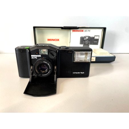 MACCHINA FOTOGRAFICA VINTAGE Minox 35 PE COLOR MINOTAR 2,8/3,5mm 24x36 mm DE