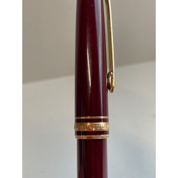 PENNA SFERA MONTBLANC MEISTERSTUCK CLASSIC BORDEAUX GERMANY BALLPOINT PEN DORATA