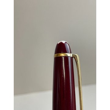 PENNA SFERA MONTBLANC MEISTERSTUCK CLASSIC BORDEAUX GERMANY BALLPOINT PEN DORATA