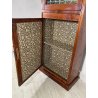 ANTICA VETRINA LEGNO ABETE EPOCA '900 DISPENSA CREDENZA STIPO BUFFET MOBILE ANTA