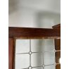 ANTICA VETRINA LEGNO ABETE EPOCA '900 DISPENSA CREDENZA STIPO BUFFET MOBILE ANTA