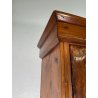 ANTICA VETRINA LEGNO ABETE EPOCA '900 DISPENSA CREDENZA STIPO BUFFET MOBILE ANTA