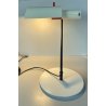 LAMPADA TAVOLO VINTAGE TABLE LAMP NEON METALLO PLASTICA STRUTTURA IRREGOLARE '80