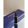 PENNA STILOGRAFICA WATERMAN BLUE MARBLE FOUNTAIN PEN BOX FRANCE BROCHURE DORATA