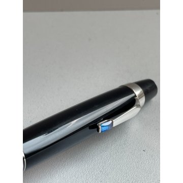 PENNA SFERA MONTBLANC BOHEME BLUE STONE NERA GEMMA GERMANY BALLPOINT PEN BLACK