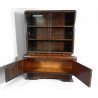 CREDENZA VETRINA VINTAGE DESIGN ART DECO LEGNO RADICA VETRINETTA MID CENTURY OLD