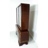 CREDENZA VETRINA VINTAGE DESIGN ART DECO LEGNO RADICA VETRINETTA MID CENTURY OLD