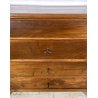 ANTICO COMO STILE IMPERO DEL 1800 LEGNO NOCE MASSELLO CASSETTONE 4 CASSETTI OLD