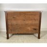 ANTICO COMO STILE IMPERO DEL 1800 LEGNO NOCE MASSELLO CASSETTONE 4 CASSETTI OLD