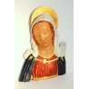 ANTICA CERAMICA BASSORILIEVO MADONNA WALL ICON Boni FIRENZE