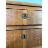 ANTICO COMO IMPERO 3 CASSETTI epoca 800 legno NOCE CASSETTONE CASSETTIERA MOBILE