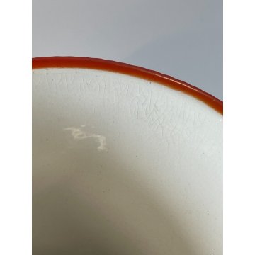 VASO TROMBA ROSSO DESIGN Gariboldi CERAMICA Richard Ginori SAN CRISTOFORO '49