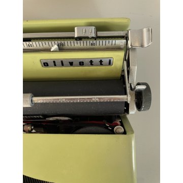 MACCHINA da SCRIVERE Olivetti LETTERA 22 VERDE MINT GREEN VINTAGE TIPEWRITER '50