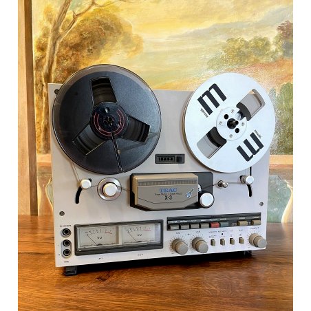 Teac X-3 REGISTRATORE NASTRO BOBINA VINTAGE STEREO RECORDER FUNZIONANTE ANNI '80