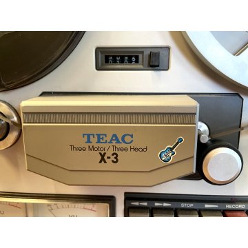 Teac X-3 REGISTRATORE NASTRO BOBINA VINTAGE STEREO RECORDER FUNZIONANTE ANNI '80