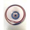 VASO POSACENERE VETRO SOFFIATO FABIO POLI SOMMERSO MURANO GLASS MADE IN ITALY 