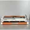 MACCHINA da SCRIVERE VINTAGE OLYMPIA Traveler De Luxe typewriter ORANGE WHITE 70