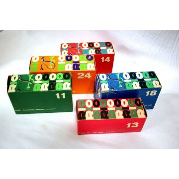 LOTTO 5 MACCHININA MODELLISMO STATICO COLLEZIONE 11-13-14-18-28 RIO 1:43 OLD CAR