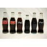 LOTTO 6 BOTTIGLIA VETRO COCA COLA FULL COKE GLASS BOTTLE NO DEPOSIT 1988/2000