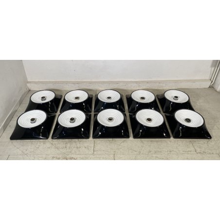 LOTTO 10 LAMPADA PARETE STILNOVO 1369 STUDIO NIZZOLI ASSOCIATI WALL LAMP ANNI 69