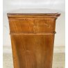 ANTICO COMODINO CAPPUCCINO 1800 LEGNO NOCE MASSELLO CAMERA LETTO SALOTTO ARMADIO