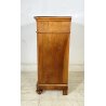 ANTICO COMODINO CAPPUCCINO 1800 LEGNO NOCE MASSELLO CAMERA LETTO SALOTTO ARMADIO