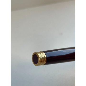 PENNA STILOGRAFICA WATERMAN GENTLEMAN BORDEAUX FOUNTAIN PEN ORO 18K FRANCE GOLD