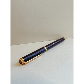 PENNA STILOGRAFICA WATERMAN GENTLEMAN BORDEAUX FOUNTAIN PEN ORO 18K FRANCE GOLD