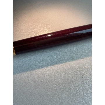 PENNA STILOGRAFICA WATERMAN GENTLEMAN BORDEAUX FOUNTAIN PEN ORO 18K FRANCE GOLD