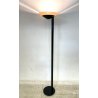 LAMPADA DA TERRA DESIGN PIANTANA LUCE METALLO CAPPELLOTTO VETRO LAMP VINTAGE