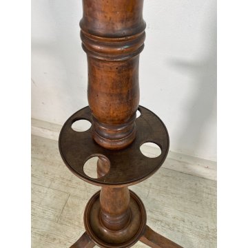 ANTICO APPENDIABITI E PORTAOMBRELLI DA TERRA LEGNO EPOCA 1800 UMBRELLA HANGERS