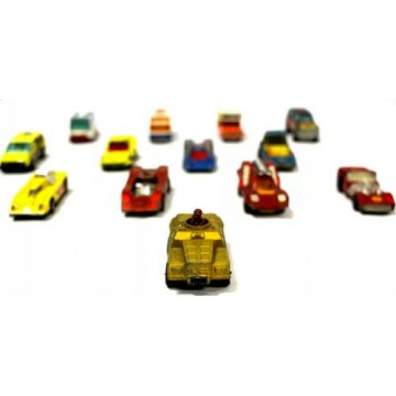 LOTTO 13 pz MACCHININE COLLEZIONE Matchbox Majorette CHORGI Hot Weels VINTAGE 70