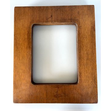 CORNICE DA APPOGGIO PORTA-RITRATTO LEGNO VINTAGE PHOTO FRAME MODERN DESIGN '70s