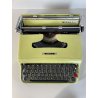 MACCHINA da SCRIVERE Olivetti LETTERA 22 VERDE MINT GREEN VINTAGE TIPEWRITER '50