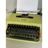MACCHINA da SCRIVERE Olivetti LETTERA 22 VERDE MINT GREEN VINTAGE TIPEWRITER '50